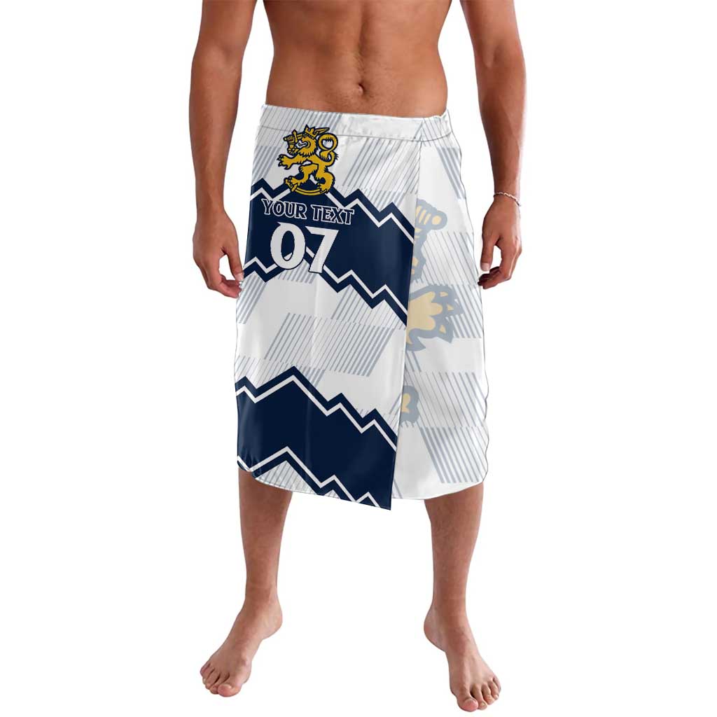Suomi Ice Hockey Custom Lavalava Scandinavian Mountains Inspired