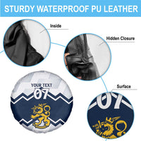 Suomi Ice Hockey Custom Spare Tire Cover Scandinavian Mountains Inspired