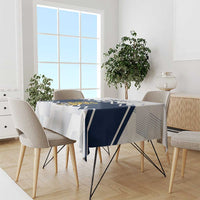 Suomi Ice Hockey Custom Tablecloth Scandinavian Mountains Inspired