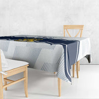 Suomi Ice Hockey Custom Tablecloth Scandinavian Mountains Inspired