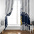 Suomi Ice Hockey Custom Window Curtain Scandinavian Mountains Inspired