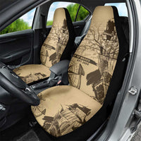 Gulf Of Mexico Vintage Map Est.1550 Car Seat Cover