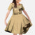 Gulf Of Mexico Vintage Map Est.1550 Family Matching Off Shoulder Maxi Dress and Hawaiian Shirt