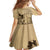 Gulf Of Mexico Vintage Map Est.1550 Family Matching Off Shoulder Maxi Dress and Hawaiian Shirt