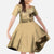 Gulf Of Mexico Vintage Map Est.1550 Family Matching Short Sleeve Bodycon Dress and Hawaiian Shirt