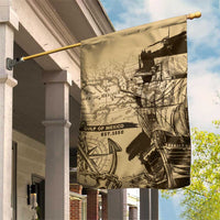 Gulf Of Mexico Vintage Map Est.1550 Garden Flag