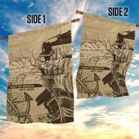 Gulf Of Mexico Vintage Map Est.1550 Garden Flag