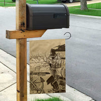 Gulf Of Mexico Vintage Map Est.1550 Garden Flag