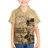 Gulf Of Mexico Vintage Map Est.1550 Hawaiian Shirt