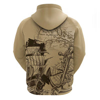 Gulf Of Mexico Vintage Map Est.1550 Hoodie