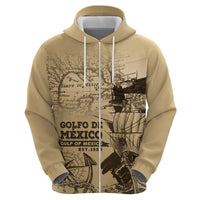 Gulf Of Mexico Vintage Map Est.1550 Hoodie