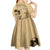 Gulf Of Mexico Vintage Map Est.1550 Kid Short Sleeve Dress