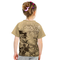 Gulf Of Mexico Vintage Map Est.1550 Kid T Shirt