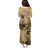 Gulf Of Mexico Vintage Map Est.1550 Puletasi