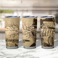 Gulf Of Mexico Vintage Map Est.1550 Tumbler Cup