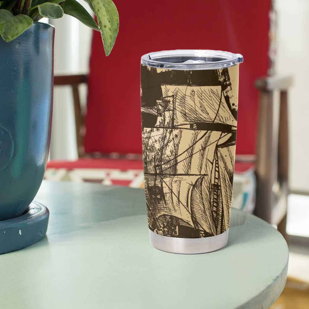 Gulf Of Mexico Vintage Map Est.1550 Tumbler Cup