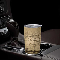 Gulf Of Mexico Vintage Map Est.1550 Tumbler Cup