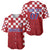 Croatia Football 2025 Custom Baseball Jersey Red Hrvatska Kockasti - Pula Arena