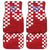 Croatia Football 2025 Custom Car Mats Red Hrvatska Kockasti - Pula Arena
