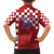 Croatia Football 2025 Custom Family Matching Short Sleeve Bodycon Dress and Hawaiian Shirt Red Hrvatska Kockasti - Pula Arena