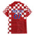 Croatia Football 2025 Custom Family Matching Short Sleeve Bodycon Dress and Hawaiian Shirt Red Hrvatska Kockasti - Pula Arena