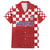 Croatia Football 2025 Custom Family Matching Summer Maxi Dress and Hawaiian Shirt Red Hrvatska Kockasti - Pula Arena