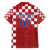 Croatia Football 2025 Custom Family Matching Summer Maxi Dress and Hawaiian Shirt Red Hrvatska Kockasti - Pula Arena
