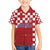 Croatia Football 2025 Custom Family Matching Summer Maxi Dress and Hawaiian Shirt Red Hrvatska Kockasti - Pula Arena