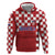 Croatia Football 2025 Custom Hoodie Red Hrvatska Kockasti - Pula Arena