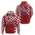 Croatia Football 2025 Custom Hoodie Red Hrvatska Kockasti - Pula Arena