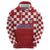 Croatia Football 2025 Custom Hoodie Red Hrvatska Kockasti - Pula Arena