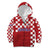 Croatia Football 2025 Custom Kid Hoodie Red Hrvatska Kockasti - Pula Arena