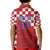 Croatia Football 2025 Custom Kid Polo Shirt Red Hrvatska Kockasti - Pula Arena