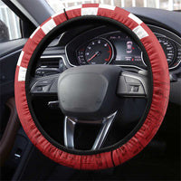 Croatia Football 2025 Steering Wheel Cover Red Hrvatska Kockasti - Pula Arena