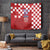 Croatia Football 2025 Custom Tapestry Red Hrvatska Kockasti - Pula Arena
