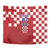 Croatia Football 2025 Custom Tapestry Red Hrvatska Kockasti - Pula Arena