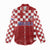 Croatia Football 2025 Custom Women Casual Shirt Red Hrvatska Kockasti - Pula Arena