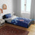 Croatia Football 2025 Custom Bedding Set Blue Hrvatska Kockasti - Pula Arena