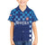Croatia Football 2025 Custom Family Matching Off Shoulder Maxi Dress and Hawaiian Shirt Blue Hrvatska Kockasti - Pula Arena