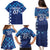 Croatia Football 2025 Custom Family Matching Puletasi and Hawaiian Shirt Blue Hrvatska Kockasti - Pula Arena