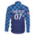 Croatia Football 2025 Custom Family Matching Summer Maxi Dress and Hawaiian Shirt Blue Hrvatska Kockasti - Pula Arena