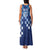 Croatia Football 2025 Custom Family Matching Tank Maxi Dress and Hawaiian Shirt Blue Hrvatska Kockasti - Pula Arena