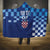 Croatia Football 2025 Custom Hooded Blanket Blue Hrvatska Kockasti - Pula Arena