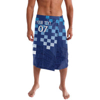 Croatia Football 2025 Custom Lavalava Blue Hrvatska Kockasti - Pula Arena