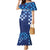Croatia Football 2025 Custom Mermaid Dress Blue Hrvatska Kockasti - Pula Arena
