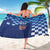 Croatia Football 2025 Custom Sarong Blue Hrvatska Kockasti - Pula Arena