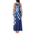 Croatia Football 2025 Custom Tank Maxi Dress Blue Hrvatska Kockasti - Pula Arena