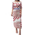 Croatia Football 2025 Custom Family Matching Puletasi and Hawaiian Shirt White Hrvatska Kockasti - Pula Arena