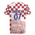 Croatia Football 2025 Custom Rugby Jersey White Hrvatska Kockasti - Pula Arena