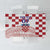 Croatia Football 2025 Custom Tablecloth White Hrvatska Kockasti - Pula Arena